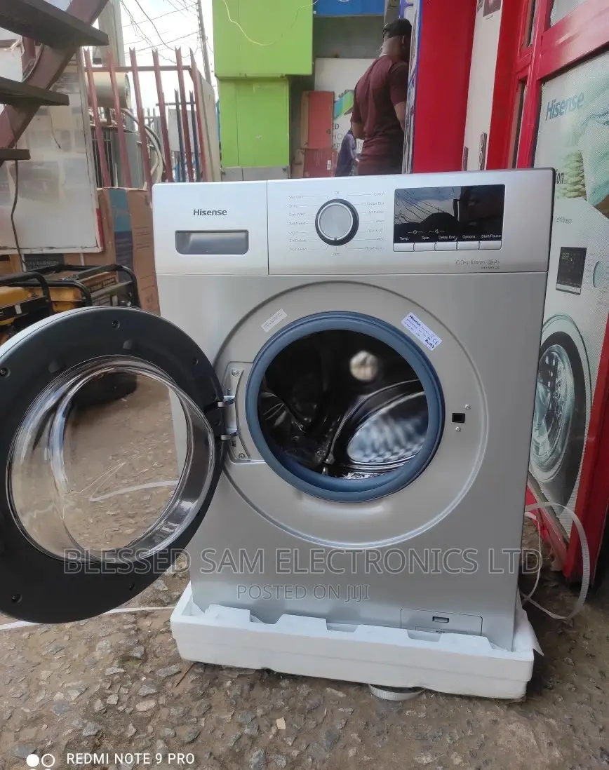 New Hisense 8KG Front Loader Automatic Washing Machine 1 Yrs