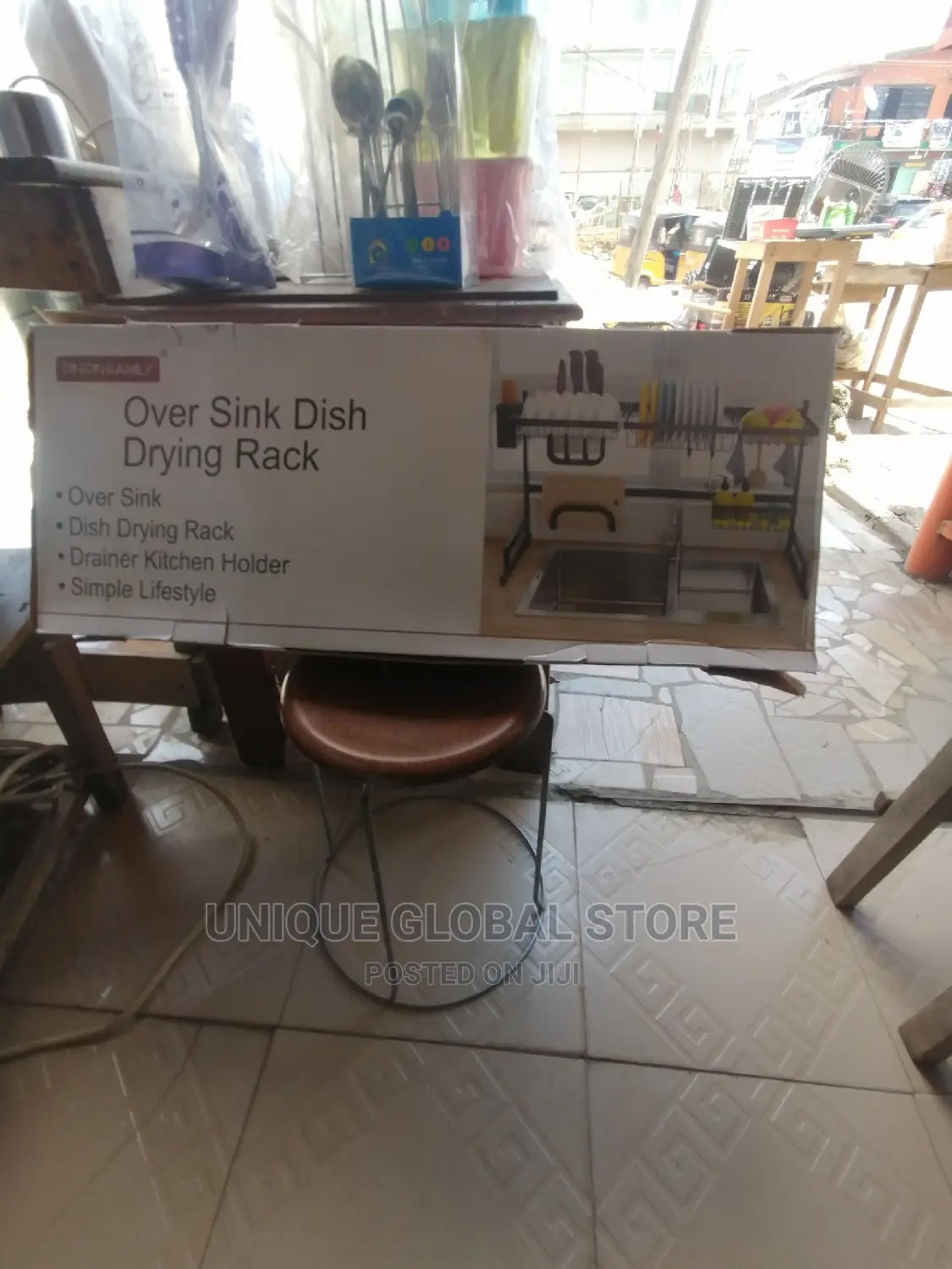 Kitchen Dish Rack Over Sink - 2 Tier