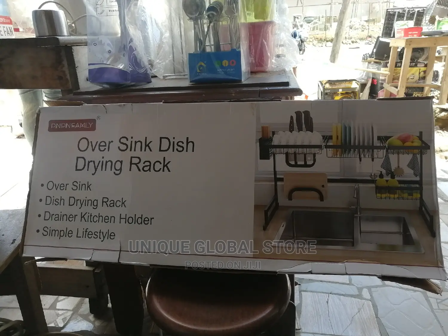 Kitchen Dish Rack Over Sink - 2 Tier