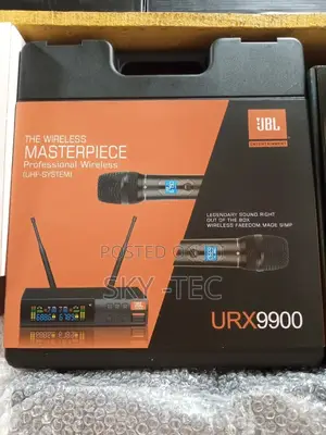 JBL Urx9900 Uhf Double Handle Wireless Microphone 350meters