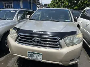 Toyota Highlander 2008 Gold
