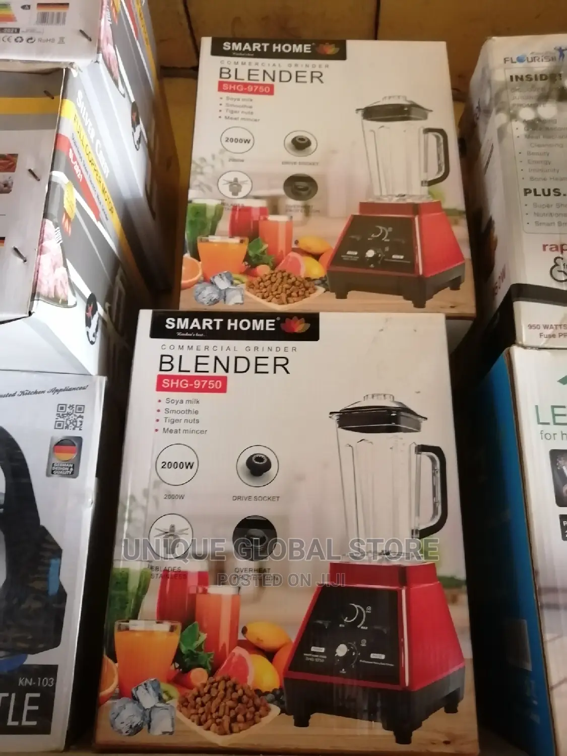 Smart Home Commercial Blender - 2000W - 2L