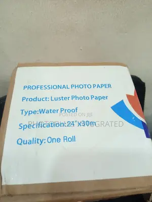 24"*30m Luster Photo Paper For Printing Enlargement Pictures
