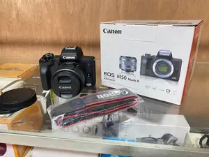 Canon Eos M50 Mark Ii Mirrorless Camera With 15-45mm Lens