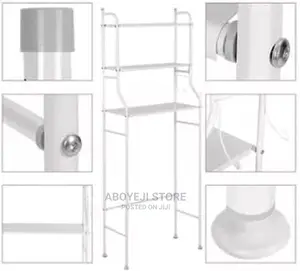 3 Tier Over Toilet Bathroom Storage Rack Shelf Organizer