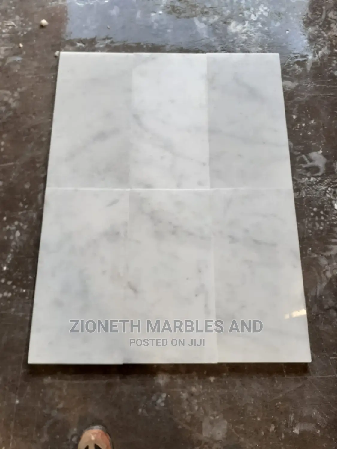 Turkish Mugla White Marble 60X60 Tiles