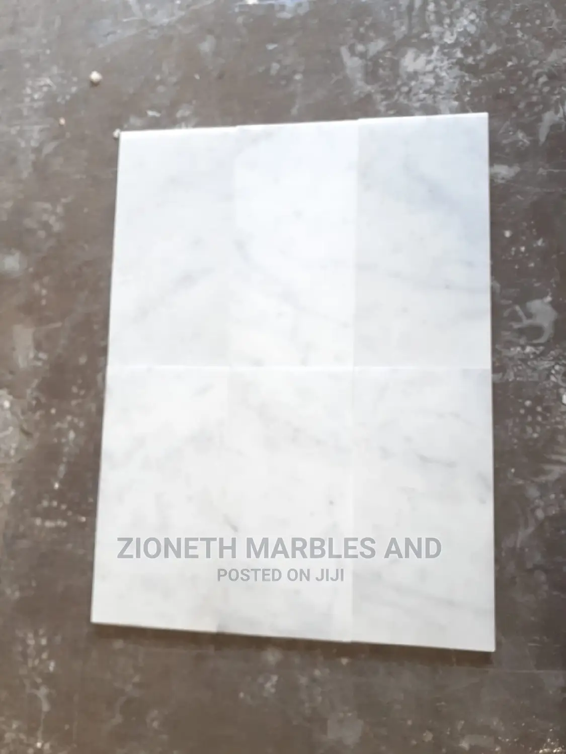 Turkish Mugla White Marble 60X60 Tiles