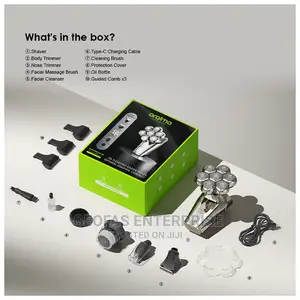 Oraimo 360 Degree 7D Rotary Electric Smart Shaver