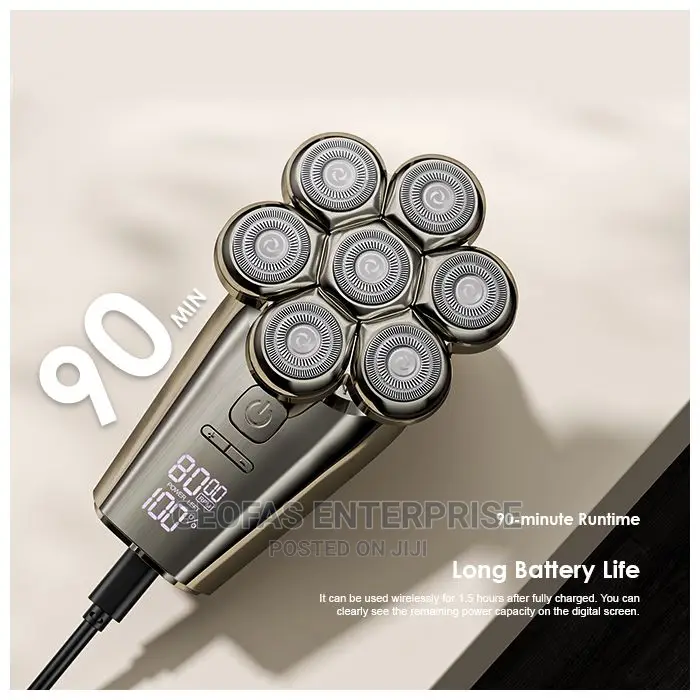 Oraimo 360 Degree 7D Rotary Electric Smart Shaver