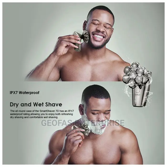 Oraimo 360 Degree 7D Rotary Electric Smart Shaver