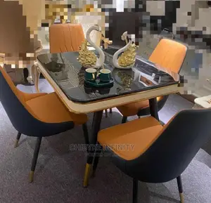 Imported Quality Marble Dining Table by 4 Seater