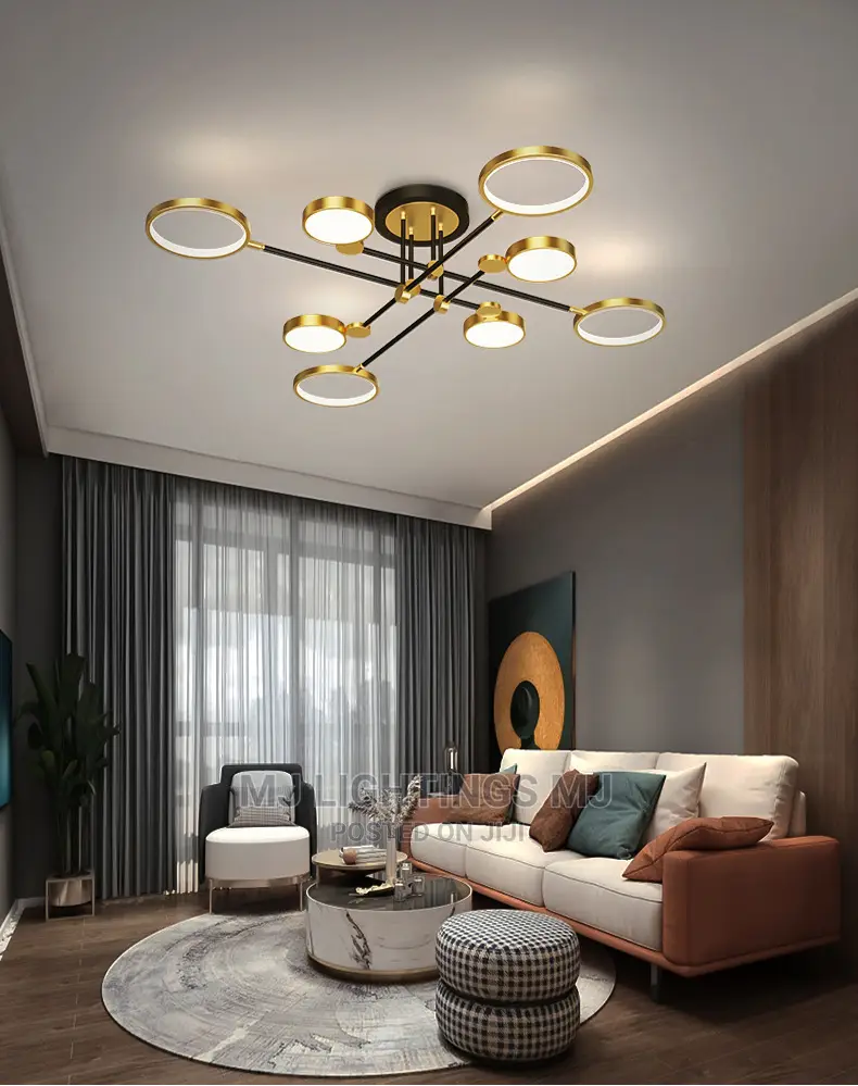 Modern LED Chandelier Lighting for Living Room.
