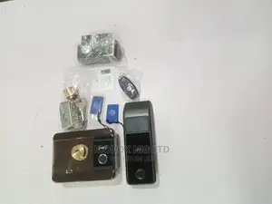 Tuya Double Fingerprint+Remote+Card Waterproof Jam Door Lock