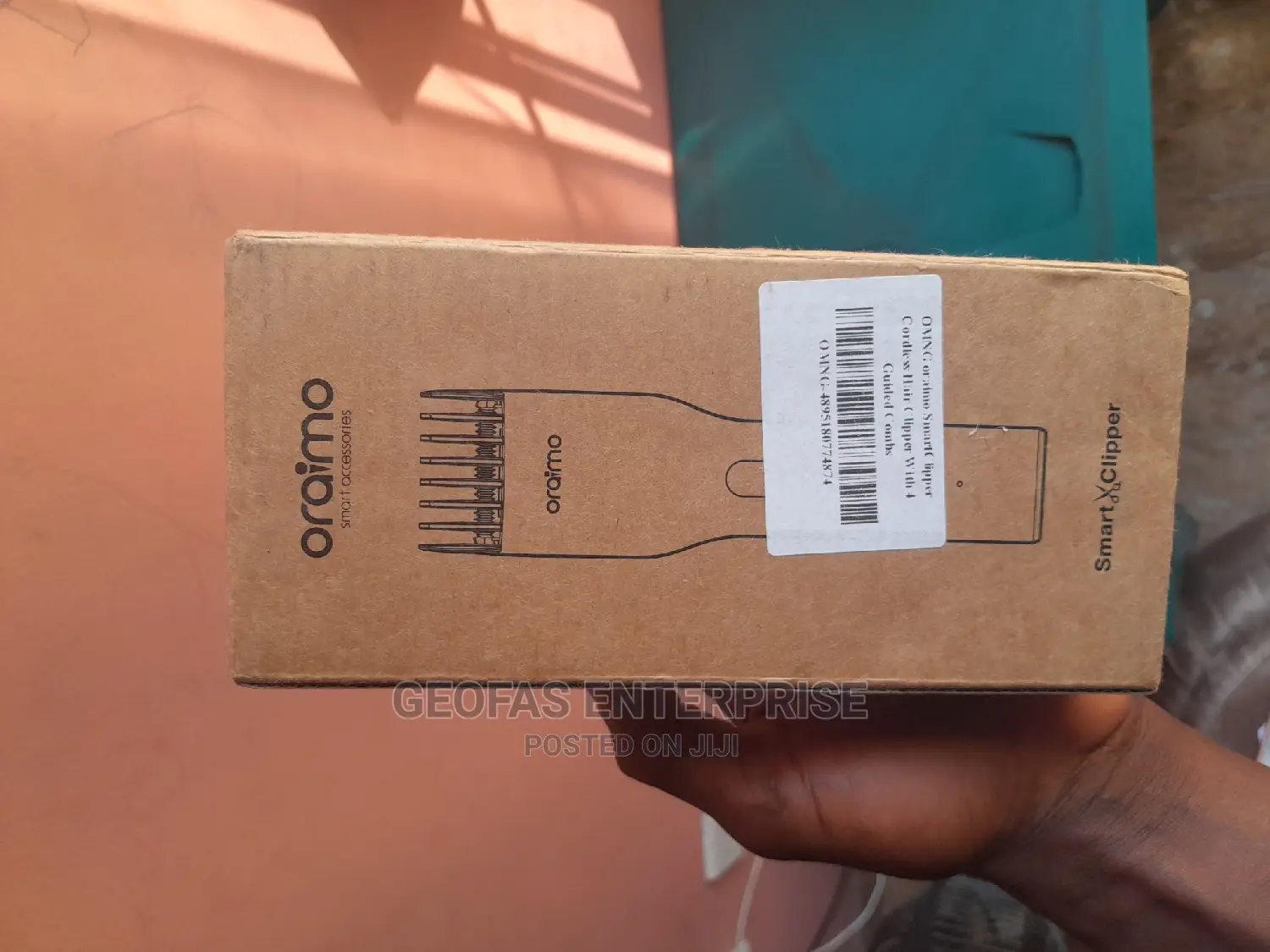 Oraimo Smart Cordless Electric Clipper With 1 Guilded Comb