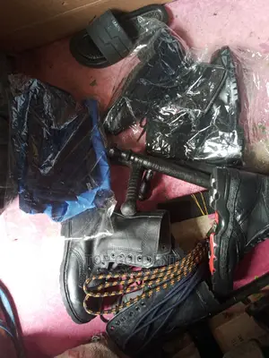 Security Uniform. Cap, Uniform, Belt, Boot