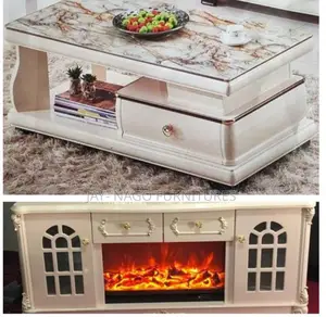 Royal Fireplace Tv Stand and Center Table