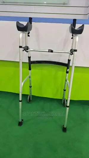 Folding Standard Walker With Armrest