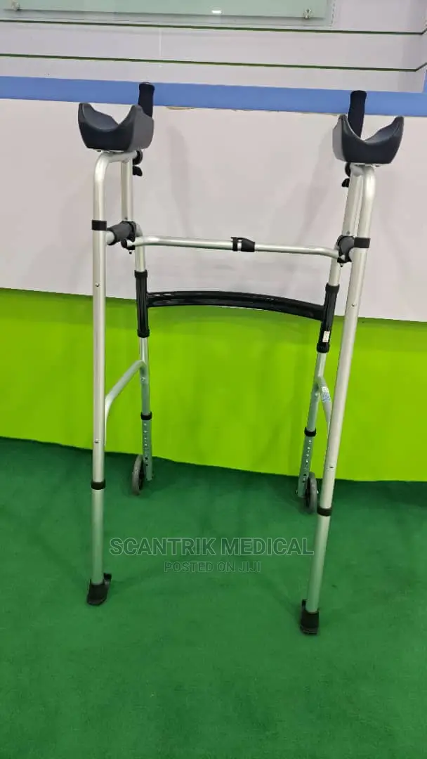Folding Standard Walker With Armrest