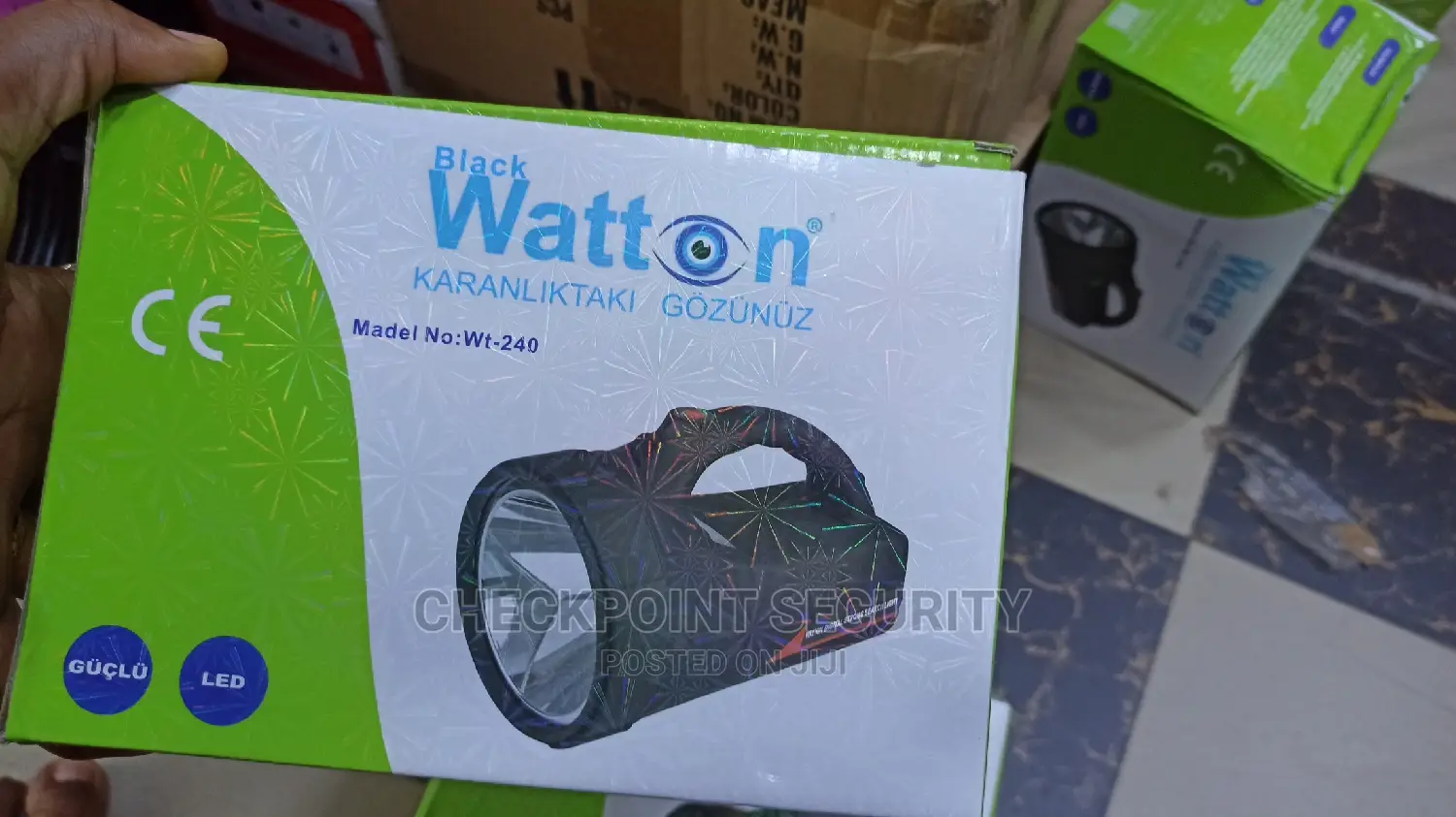 Watton Super Bright Tactical Flashlight