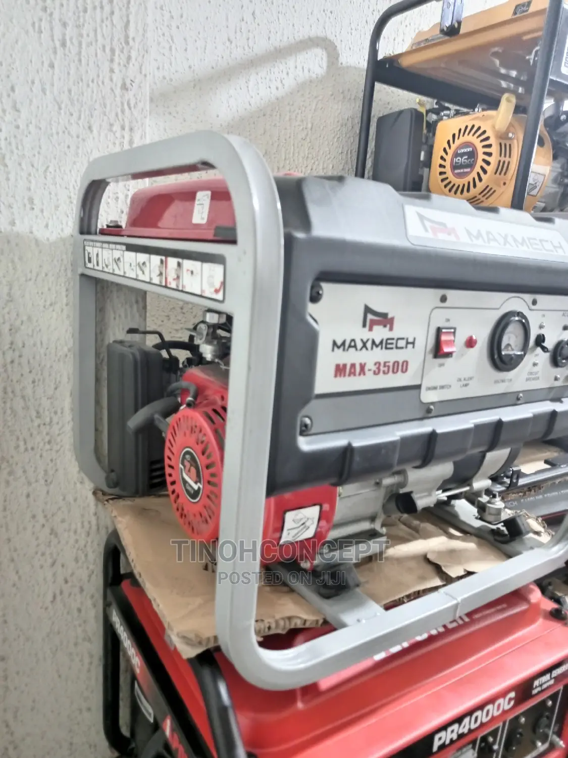 Maxmech Generator Max 3500 Copper 3.5 KVA