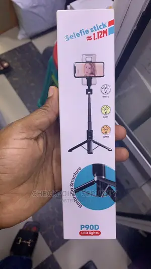 Selfie Stick With Light