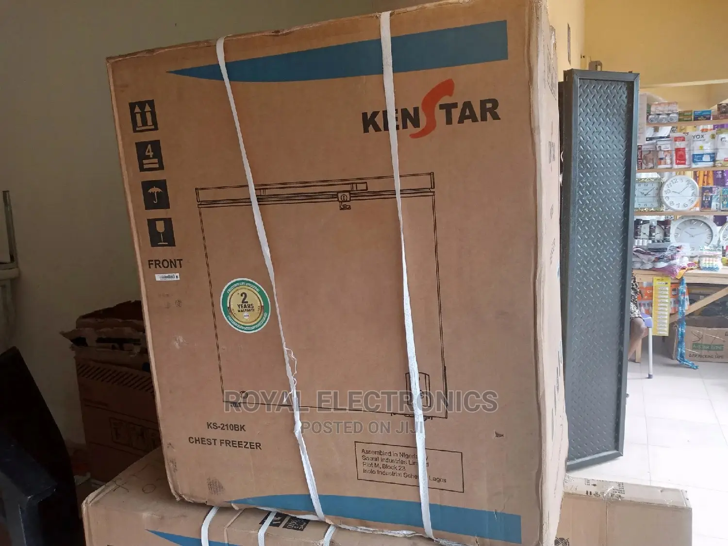 Very New Panasonic Kenstar Chest Freezer Ks-210bk