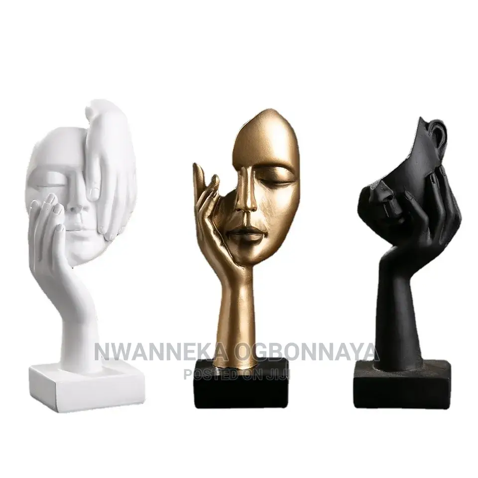 Home Decor Resin Abstract Statue