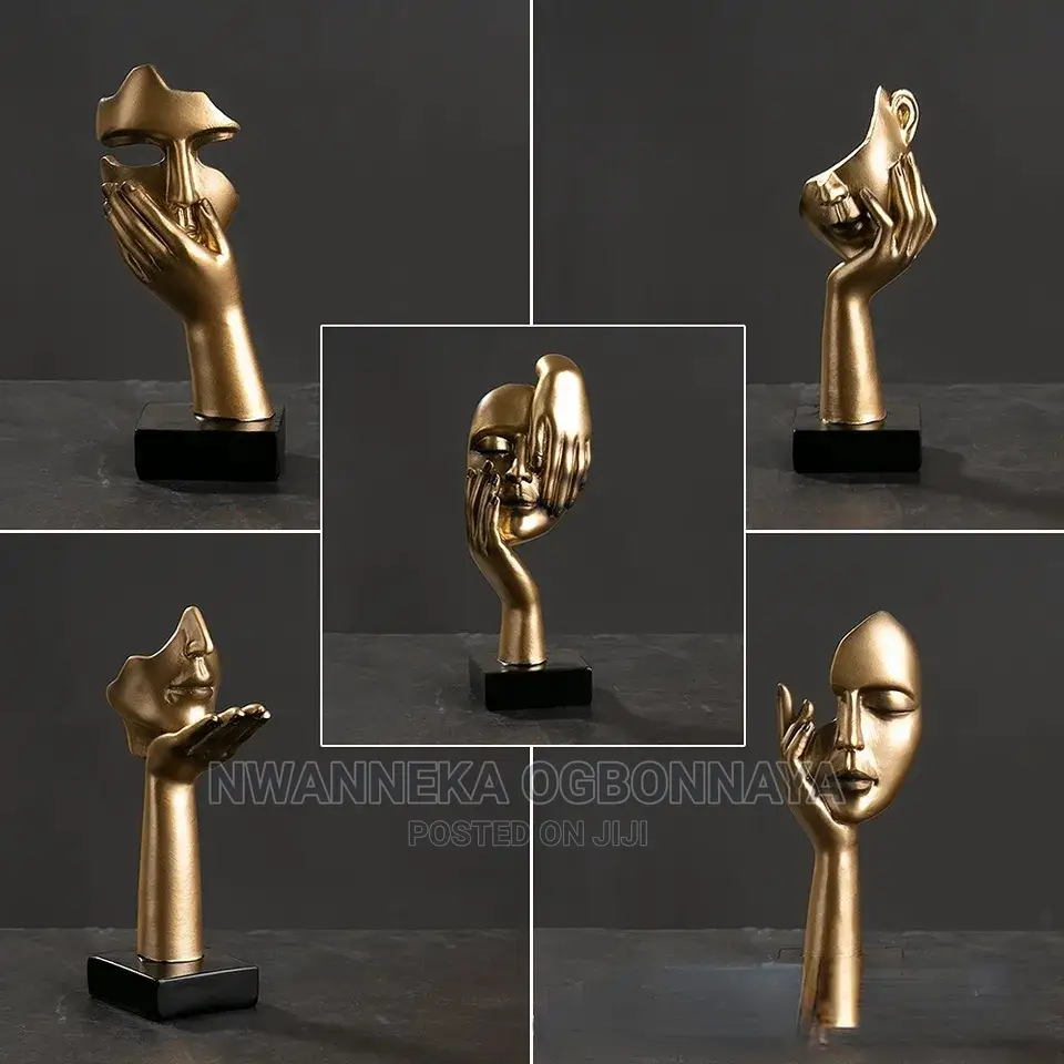 Home Decor Resin Abstract Statue