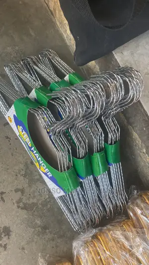 Silver Stainless Clothes Hangers