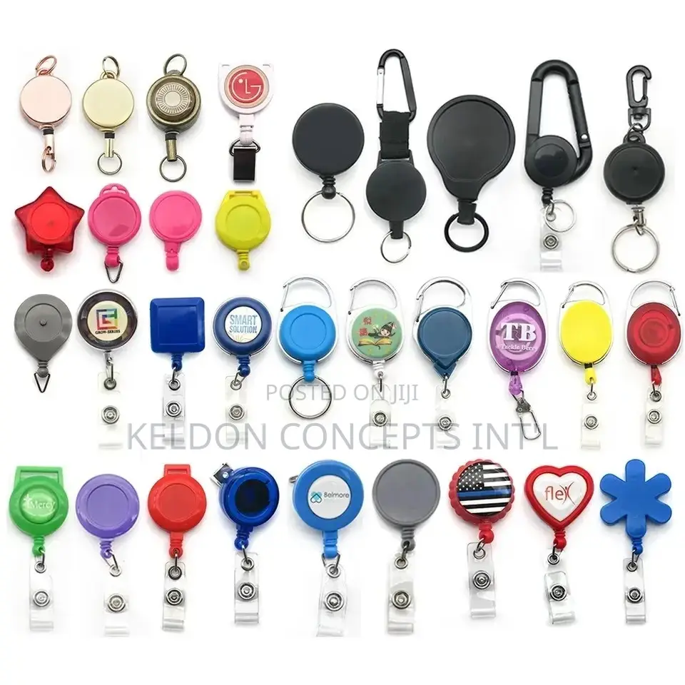 Oval Retractable Badge Reel (Any Shape) 500pcs