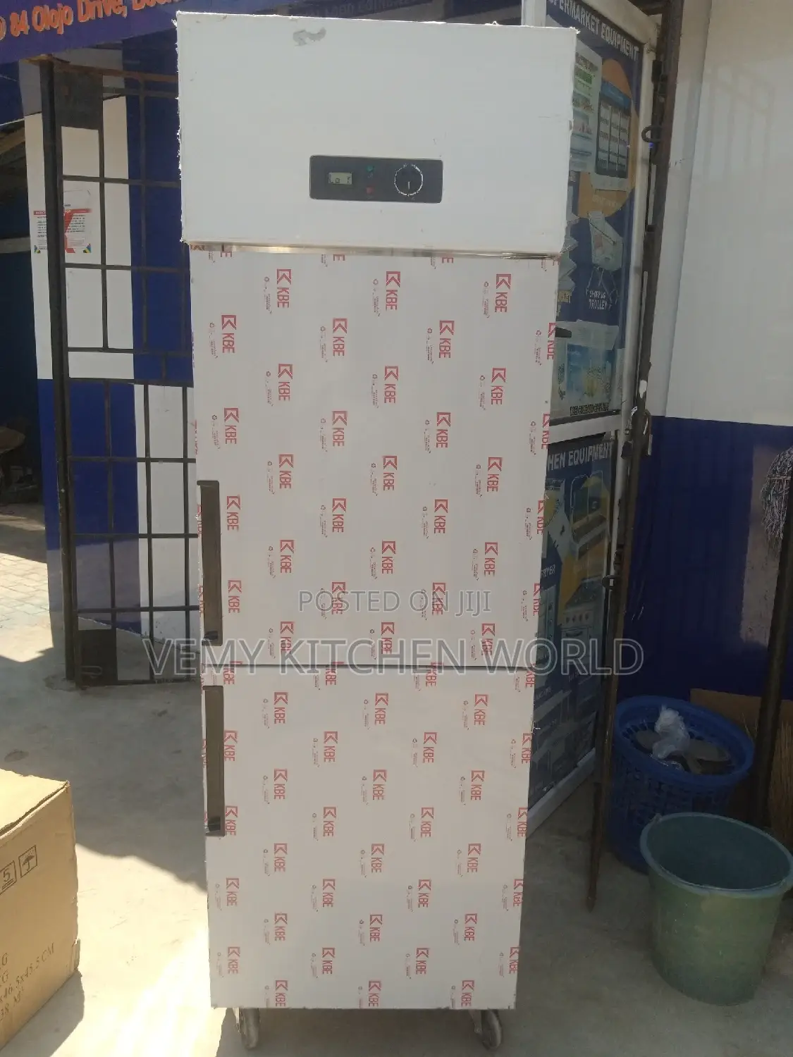 Door Double Stainless Freezer