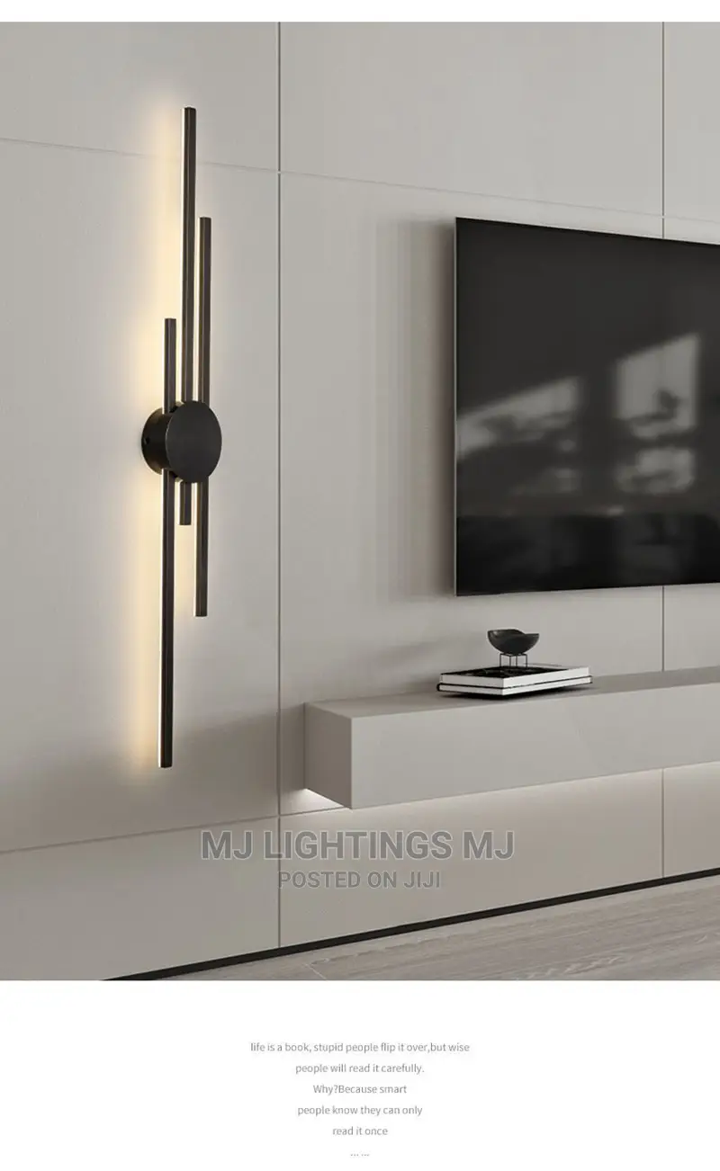 Luxury Minimalist Bedside Copper Wall Light.