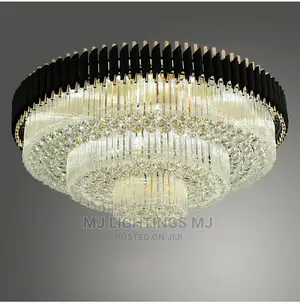 Black Crystal Chandelier For Living Room Dining Room.