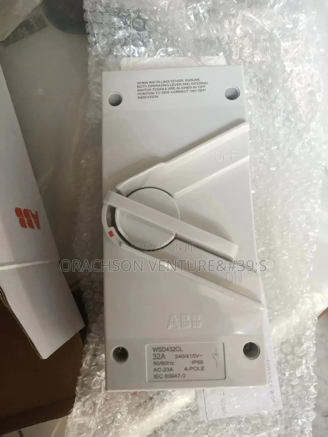63amps 4pole Isolator Switch ABB