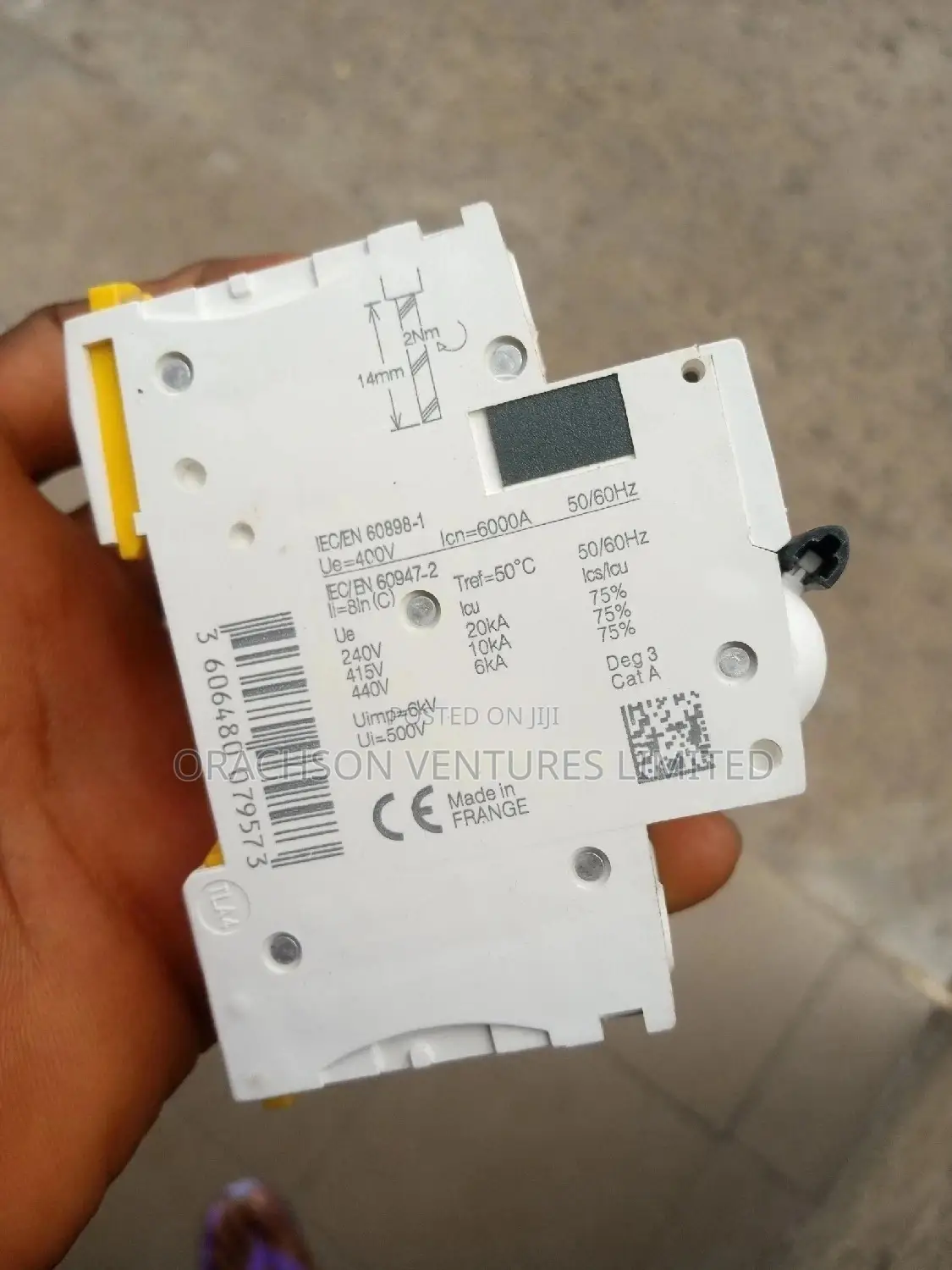 63amps 2pole MCB Schneider