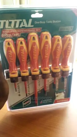 Total 6 PCS Insulated Screw Driver Set
