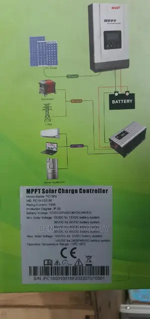 100a 48v MPPT Must Charge Controller