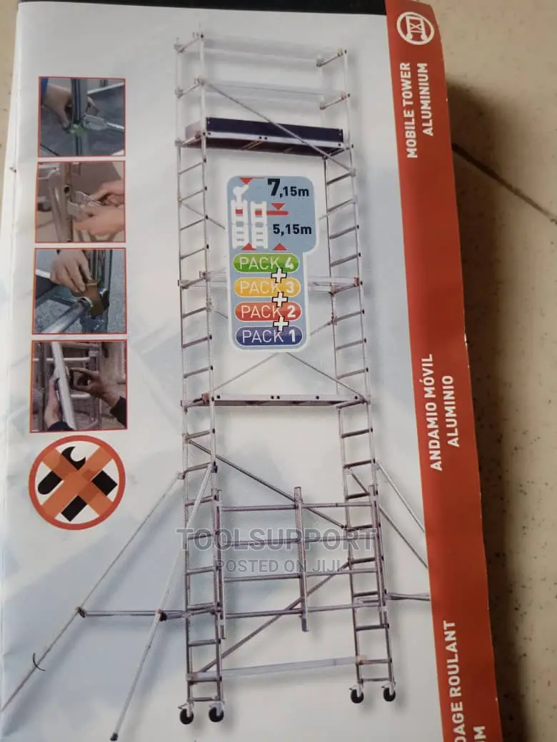 French 7.15 Aluminum Scaffolding