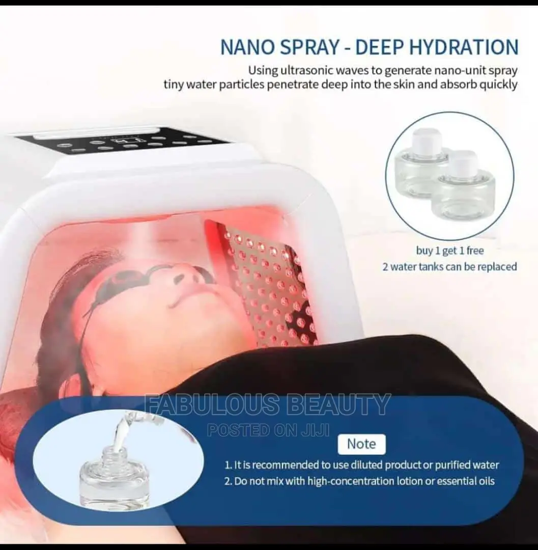 7 Colours Led Therapy Mask Skin Care Machine.