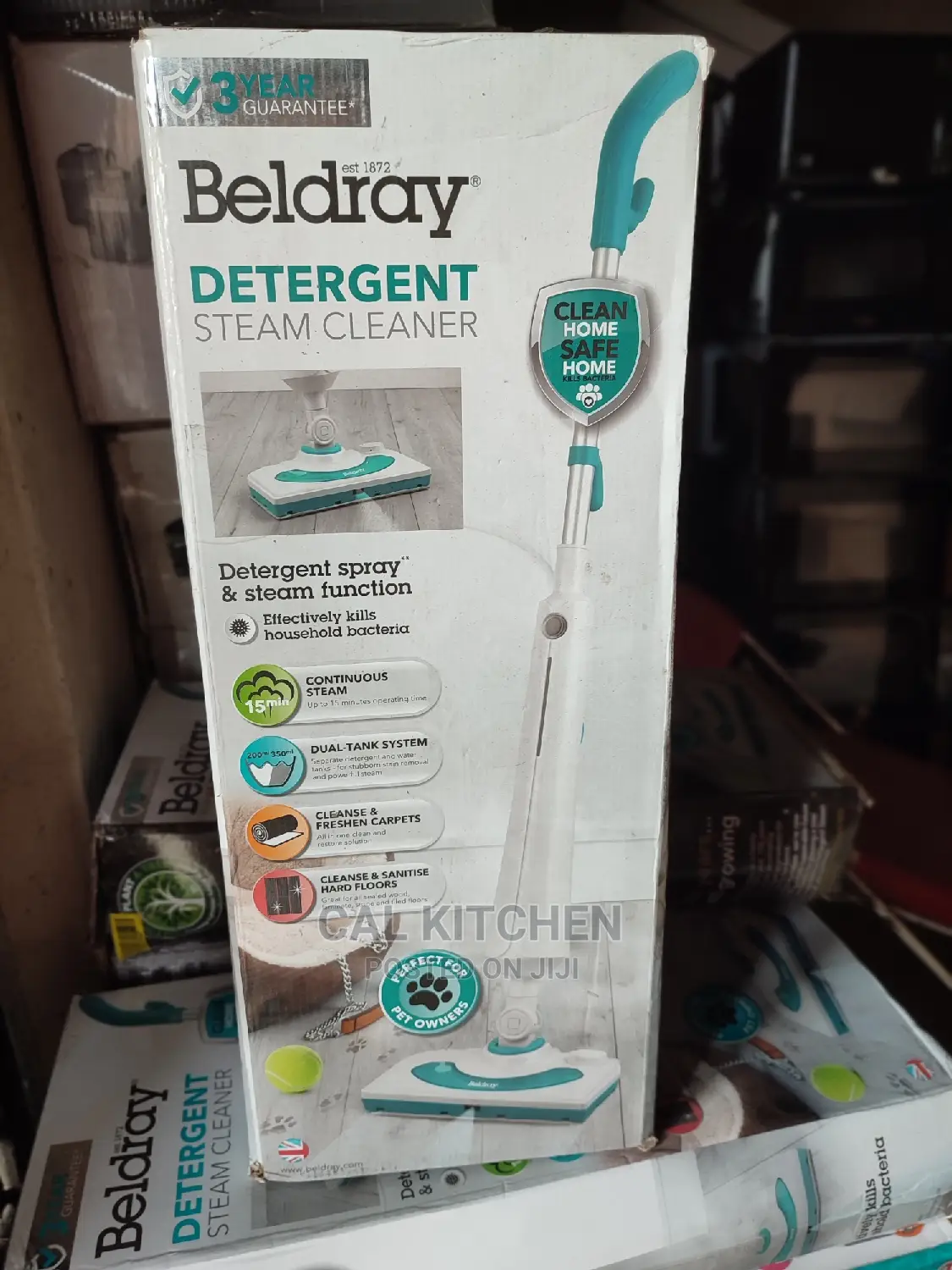Beldray Detergent Steam Cleaner