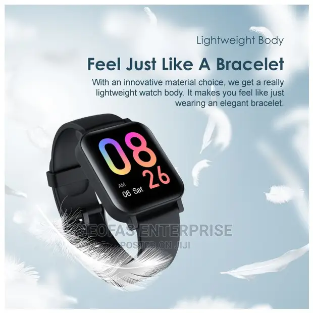 Oraimo S2 Blood Oxygen Exclusive Health Monitor Smart Watch in