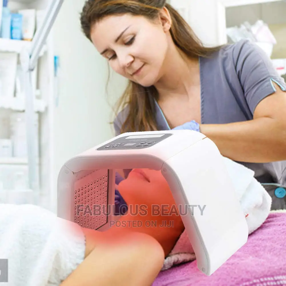 7 Colours Led Therapy Mask Skin Care Machine.