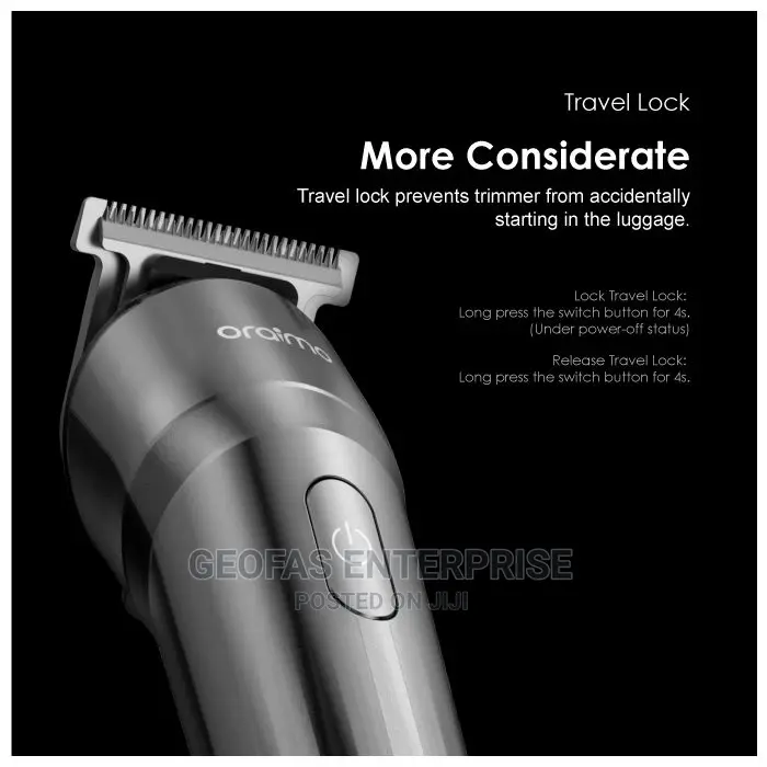 Oraimo Multifunctional Smart Trimmer With 4 Guided Comb