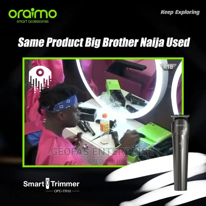 Oraimo Multifunctional Smart Trimmer With 4 Guided Comb