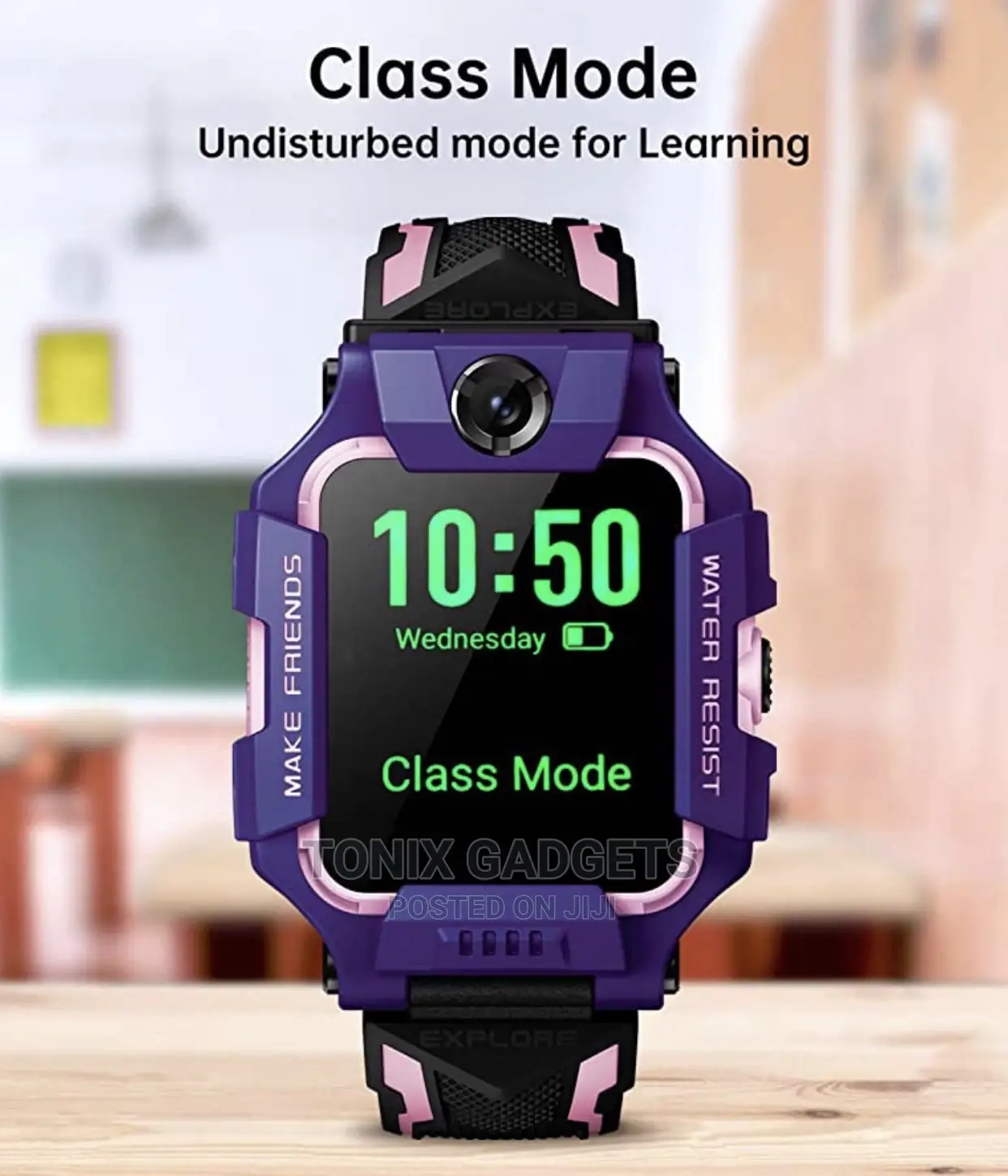 Kid’S Smartwatch With GPS Tracker + Sim Slot + Camera