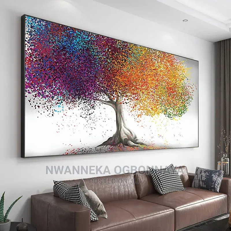 Quality Tree Artwork With Frame