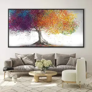 Quality Tree Artwork With Frame