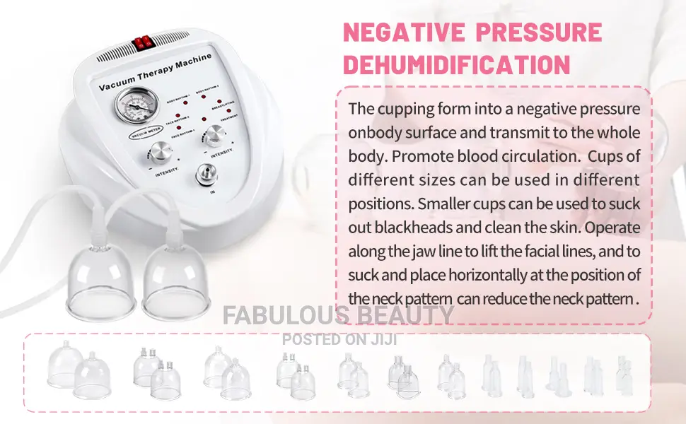 Vacuum Therapy Machine, Multifunctional Cupping,