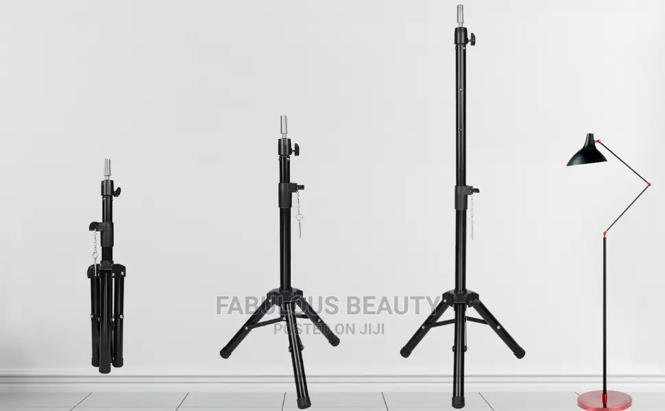 55 Inch Wig Stand Tripod Mannequin Head Stand.