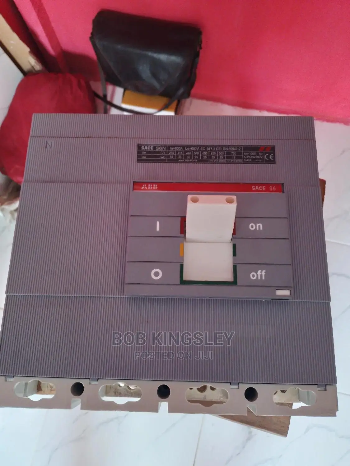 630a 4pole McCb Isomax Abb